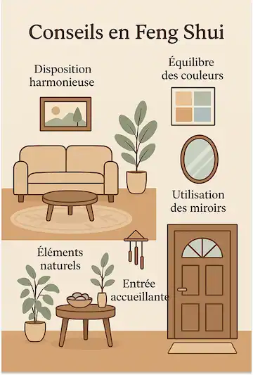 Harmonisation énergétique d’un lieu avec consultation Feng-Shui